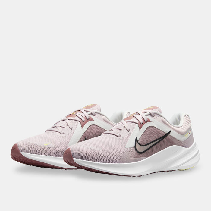 Nike Women's Quest 5 Road Running Shoe Pink Nike Women's Quest 5 Road Running Shoe Pink image number 2