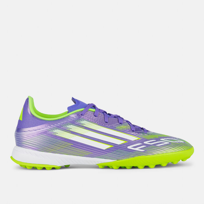 adidas Men's F50 League Turf Ground Football Shoes Purple image number 0