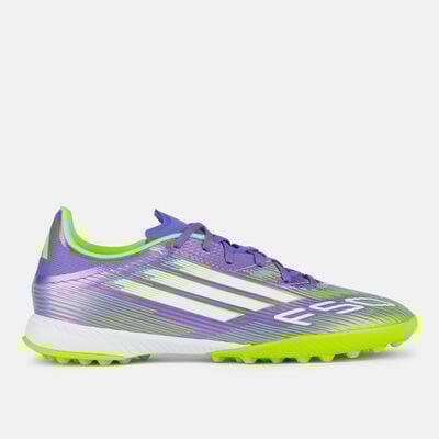 adidas Men's F50 League Turf Ground Football Shoes Purple adidas Men's F50 League Turf Ground Football Shoes Purple