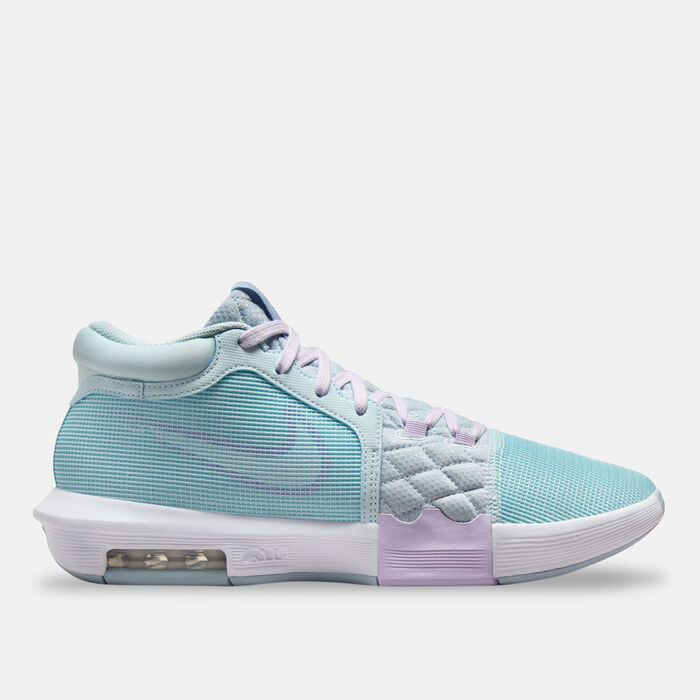 Nike LeBron Witness 8 Basketball Shoes Blue image number 0