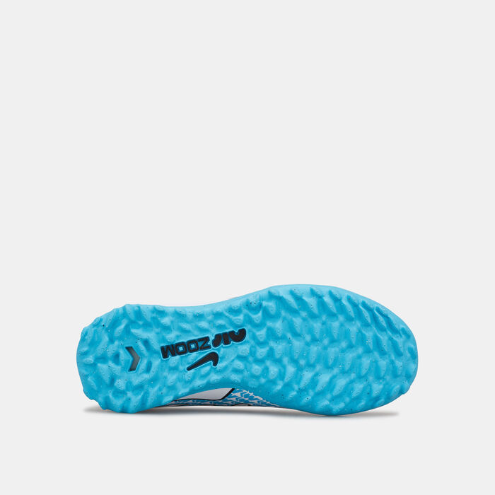 Nike Kids' Mercurial Vapor 15 Academy Turf Football Shoes (Younger and Older Kids) White image number 3