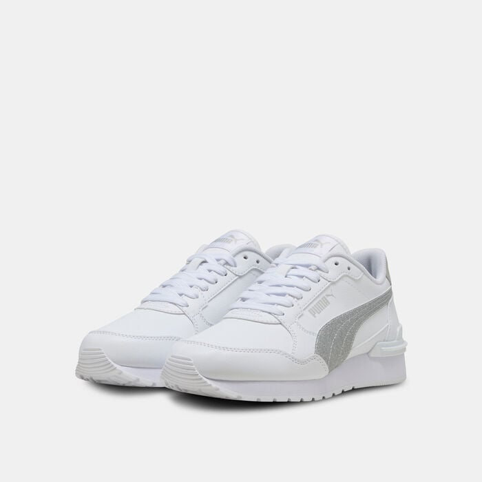 PUMA Kids' ST Runner v4 SL Shoes White PUMA Kids' ST Runner v4 SL Shoes White image number 1