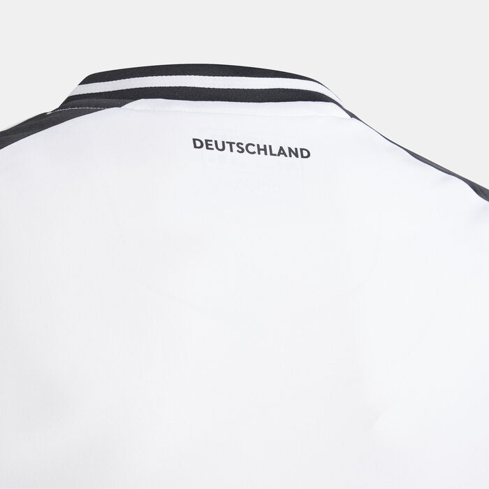 adidas Kids' Germany Replica Home Football Jersey - 2024 White adidas Kids' Germany Replica Home Football Jersey - 2024 White image number 3