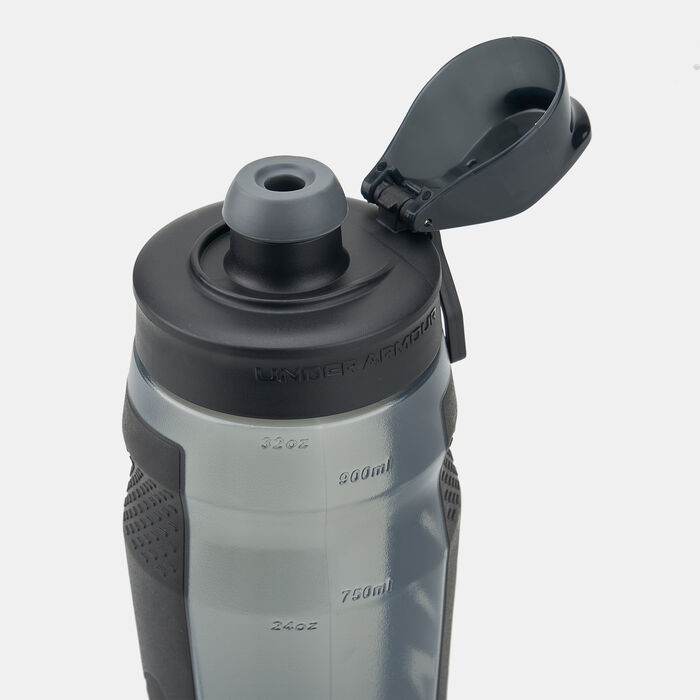 Under Armour Playmaker Squeeze Water Bottle Grey Under Armour Playmaker Squeeze Water Bottle Grey image number 2