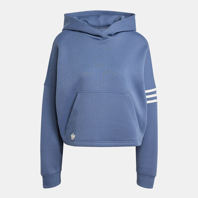 adidas Originals Women's Neuclassics Hoodie Blue