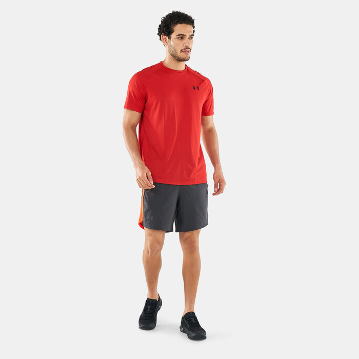 Under Armour Men's UA Tech™ 2.0 Training T-Shirt Red Under Armour Men's UA Tech™ 2.0 Training T-Shirt Red image number 2