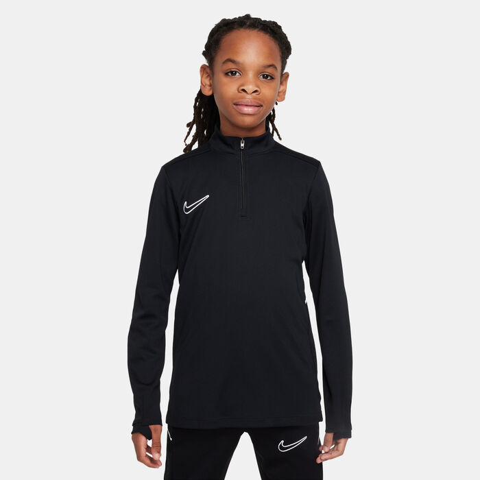 Nike Kids' Academy 1/4-Zip Football Drill Top Black Nike Kids' Academy 1/4-Zip Football Drill Top Black image number 0