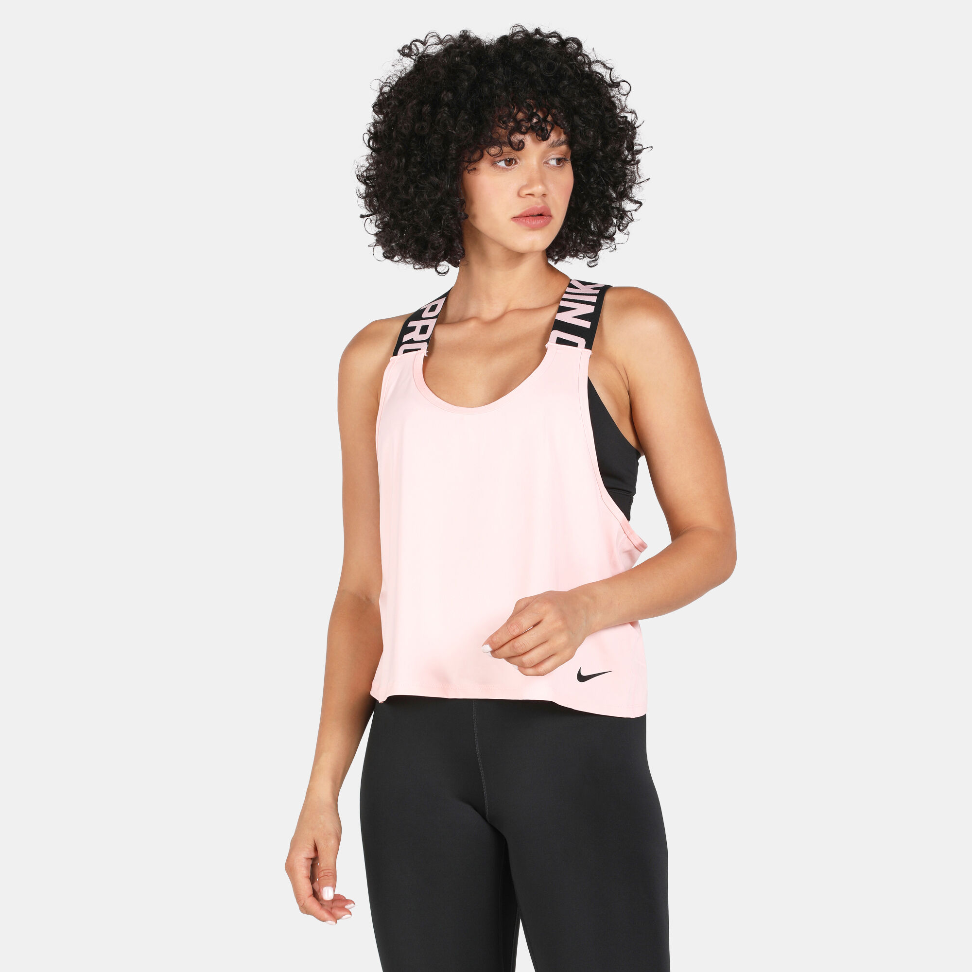 Nike pro crossover tank hot sale