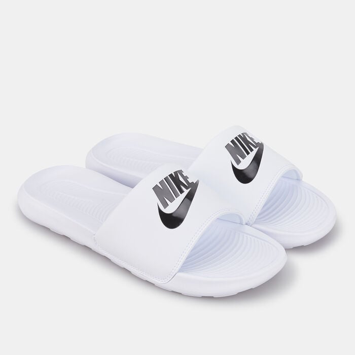Nike Women's Victori Slides White Nike Women's Victori Slides White image number 0