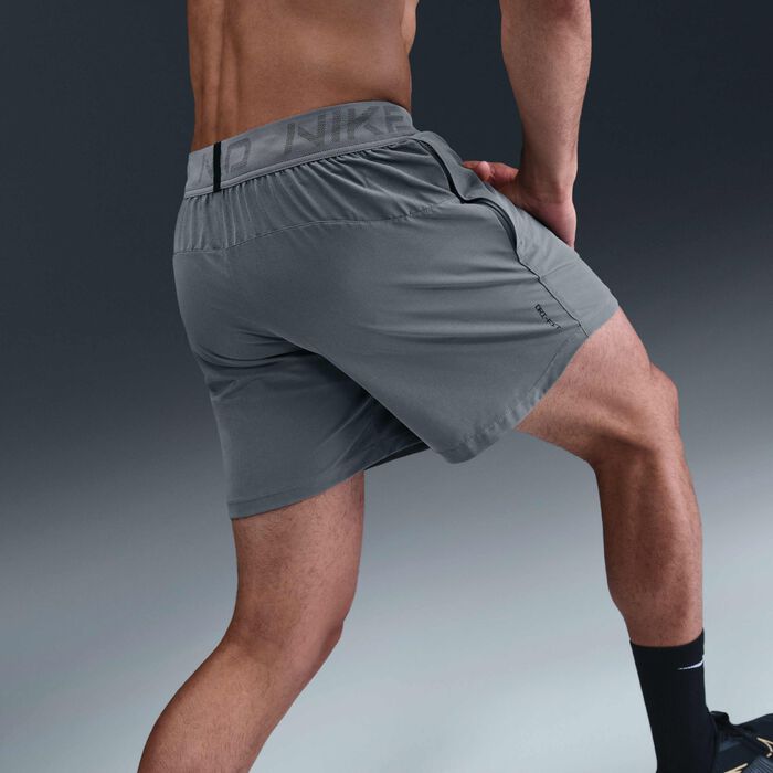 Nike Men's Pro Dri-FIT Training Shorts Grey Nike Men's Pro Dri-FIT Training Shorts Grey image number 2