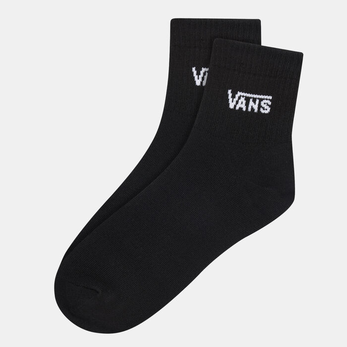 Vans Women's Half Crew Socks Black Vans Women's Half Crew Socks Black image number 0