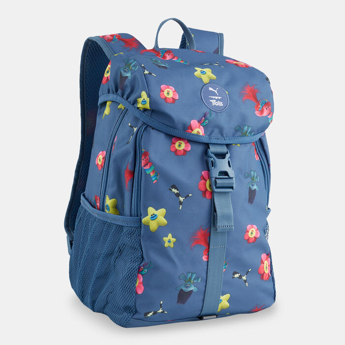PUMA Kids' x Trolls Backpack Blue image number 0