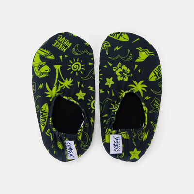 COEGA Kids' Pool and Beach Slip-On Shoes Black COEGA Kids' Pool and Beach Slip-On Shoes Black