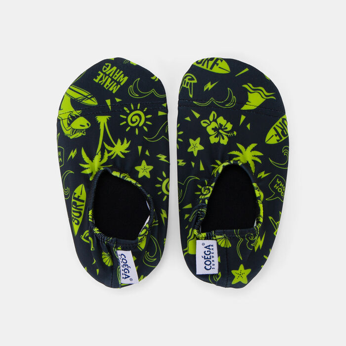 COEGA Kids' Pool and Beach Slip-On Shoes Black COEGA Kids' Pool and Beach Slip-On Shoes Black image number 0