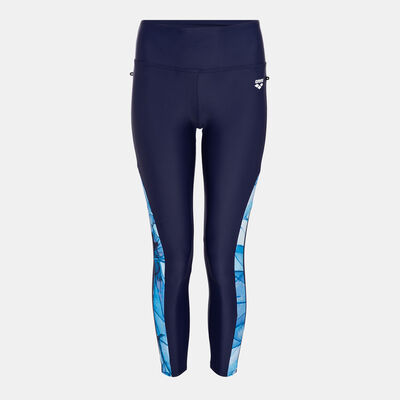 Arena Women's Modesty Swimming Leggings Blue Arena Women's Modesty Swimming Leggings Blue