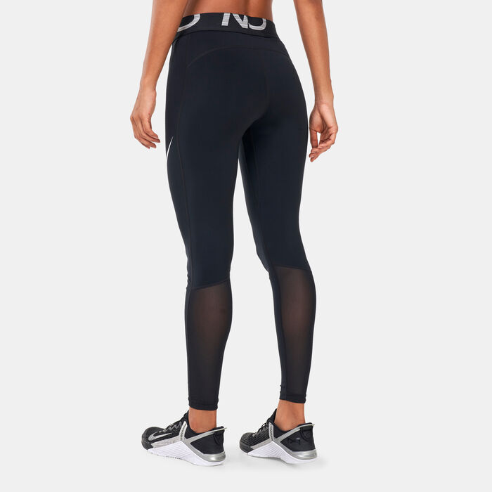 Nike Women's Pro Dri-FIT Leggings Black Nike Women's Pro Dri-FIT Leggings Black image number 1