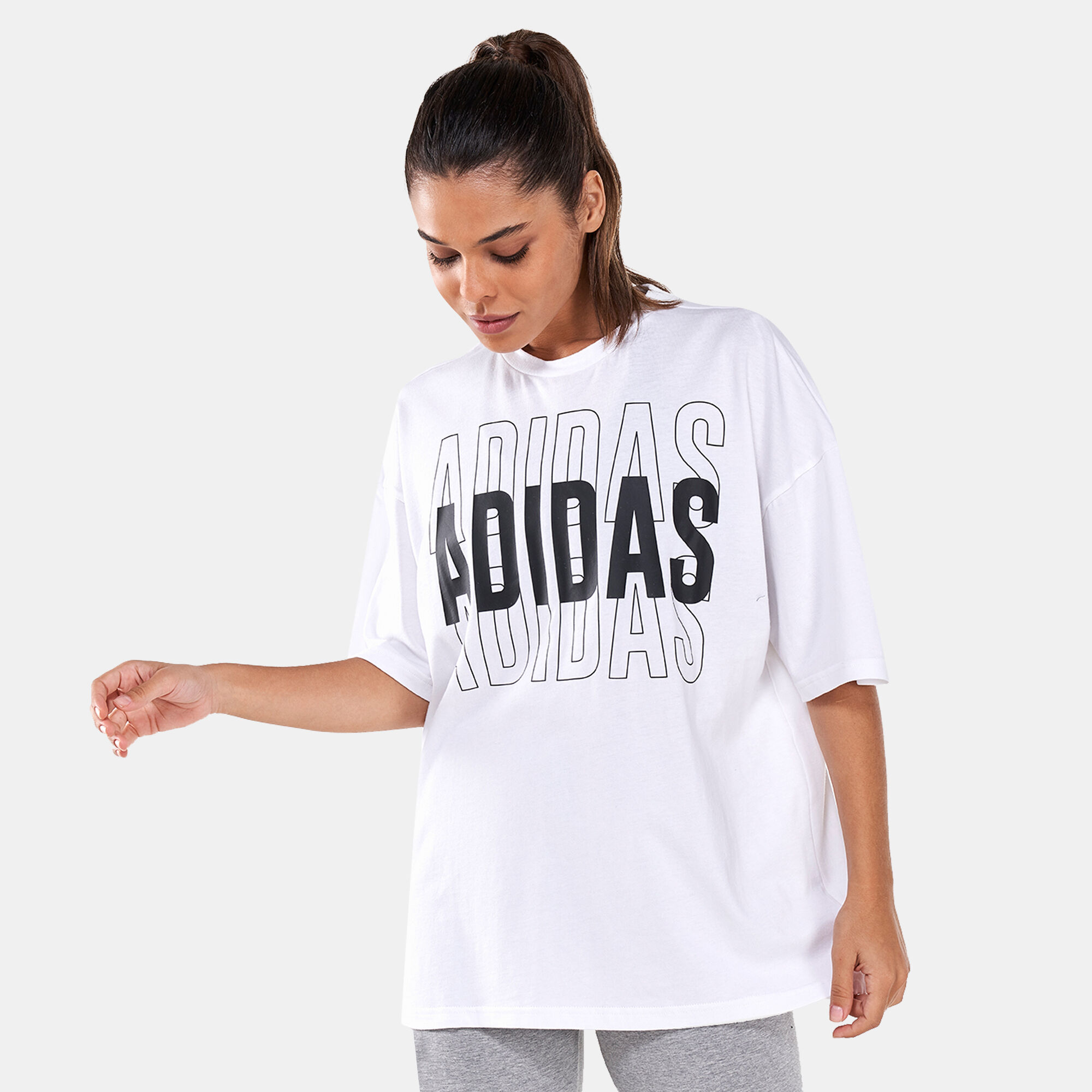 White adidas top womens cheap