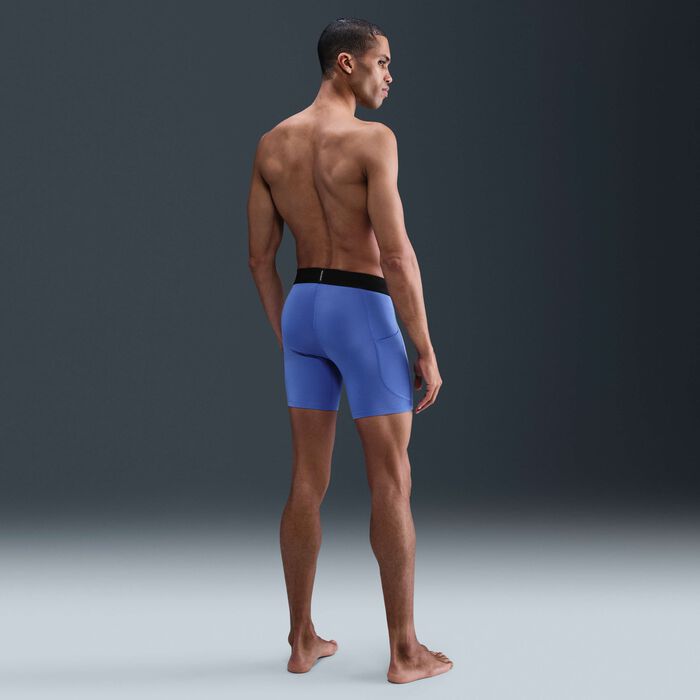 Nike Men's Pro Dri-FIT Fitness Shorts Blue Nike Men's Pro Dri-FIT Fitness Shorts Blue image number 3