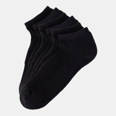 Dropkick Men's Sports Ankle Socks (3 Pairs) Black