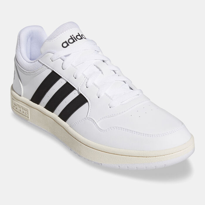 adidas Men's Hoops 3.0 Classic Vintage Low Shoes White image number 1