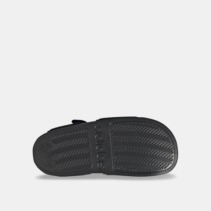 adidas Kids' Adilette Sandals Black adidas Kids' Adilette Sandals Black image number 3