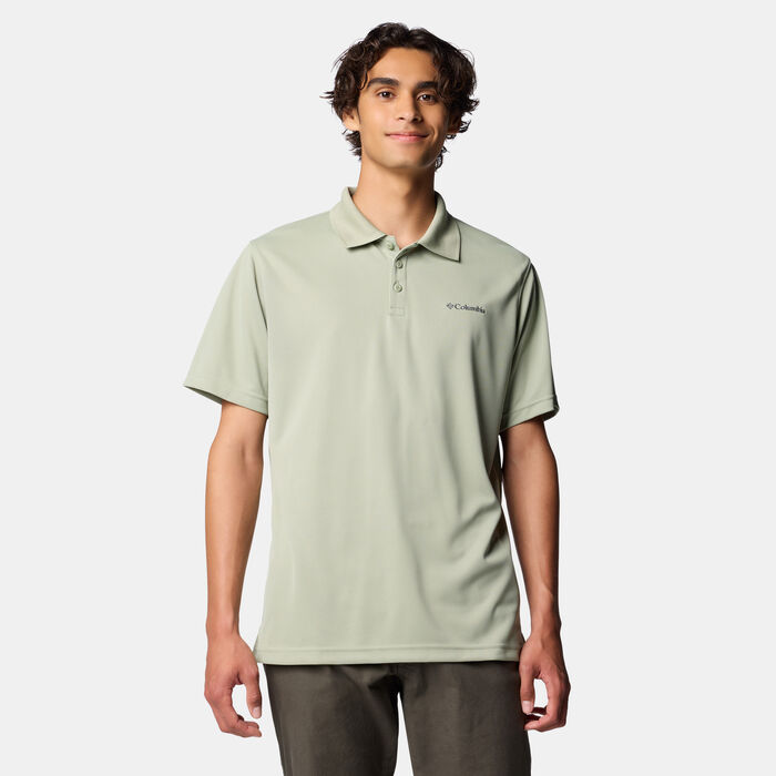 Columbia Men's Utilizer™ Polo T-Shirt Green Columbia Men's Utilizer™ Polo T-Shirt Green image number 0