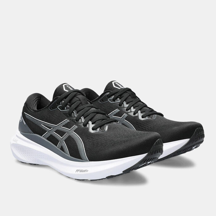ASICS Men's GEL-KAYANO 30 Wide Running Shoes Black ASICS Men's GEL-KAYANO 30 Wide Running Shoes Black image number 1