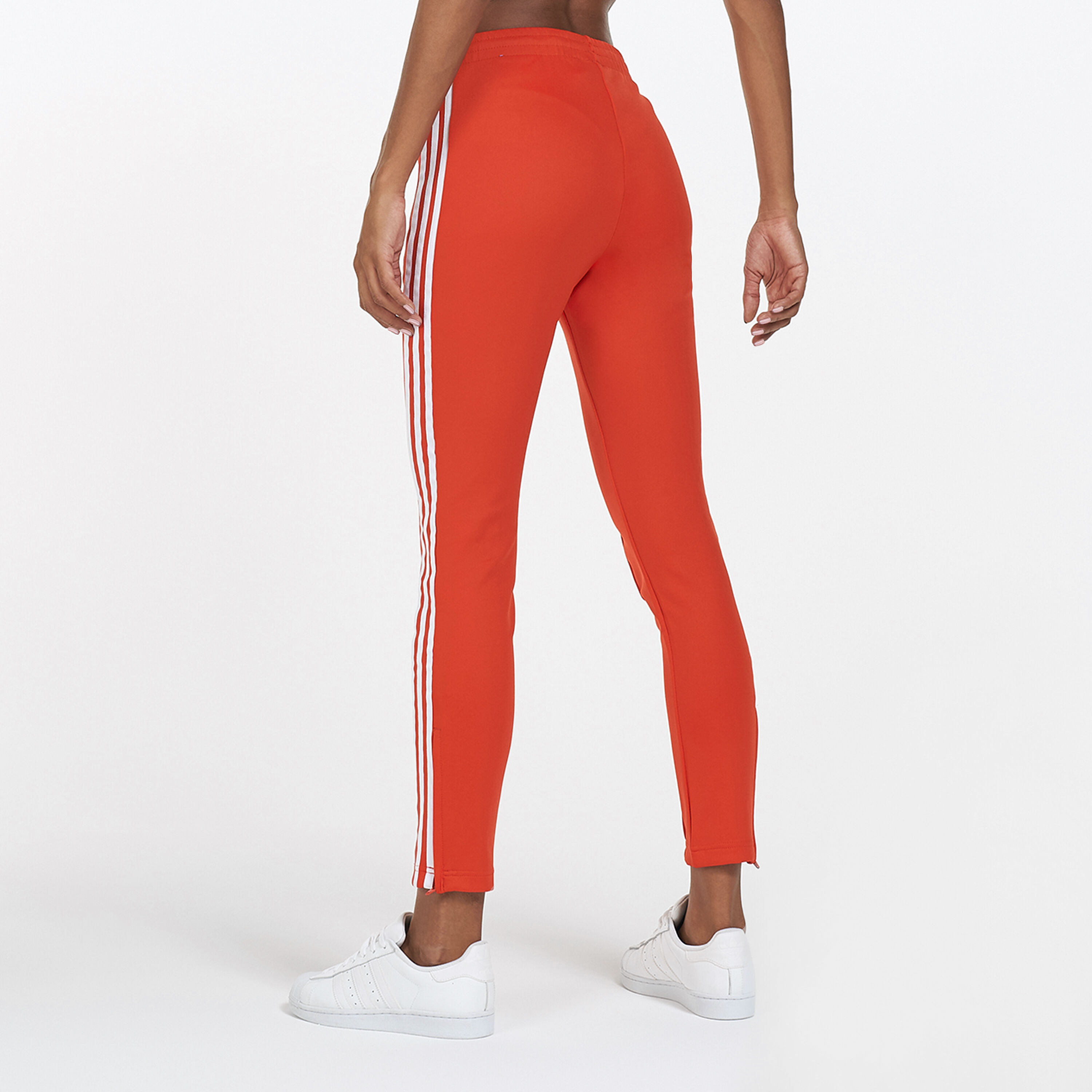 Adidas sst track online pants red womens