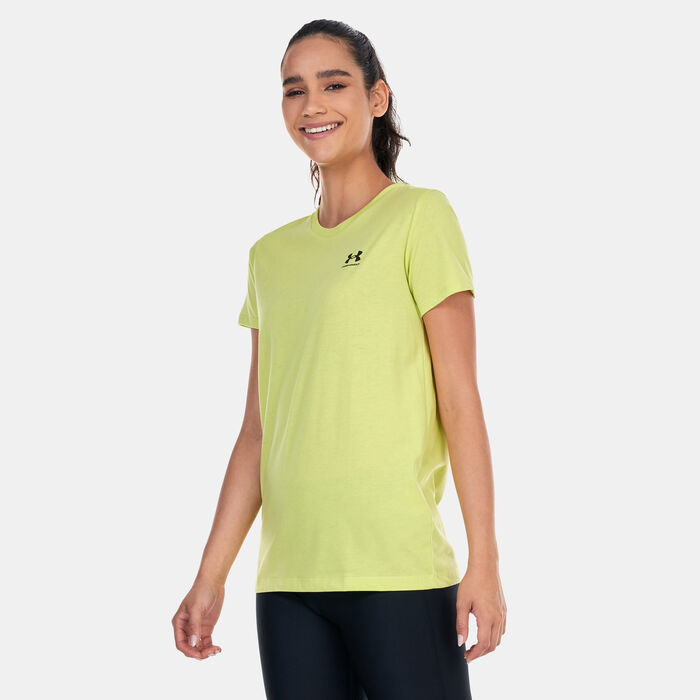 Under Armour Women's Sportstyle T-Shirt yellow Under Armour Women's Sportstyle T-Shirt yellow image number 0