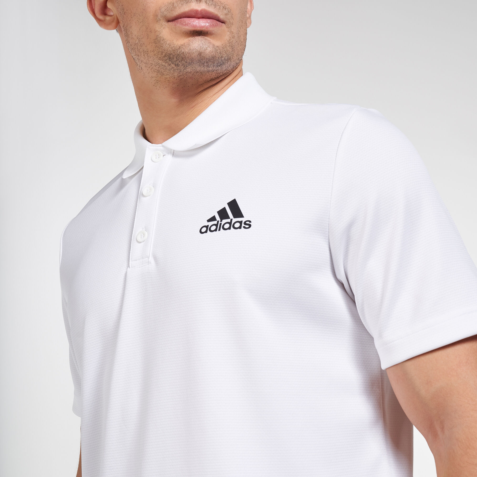 Adidas polo tee best sale
