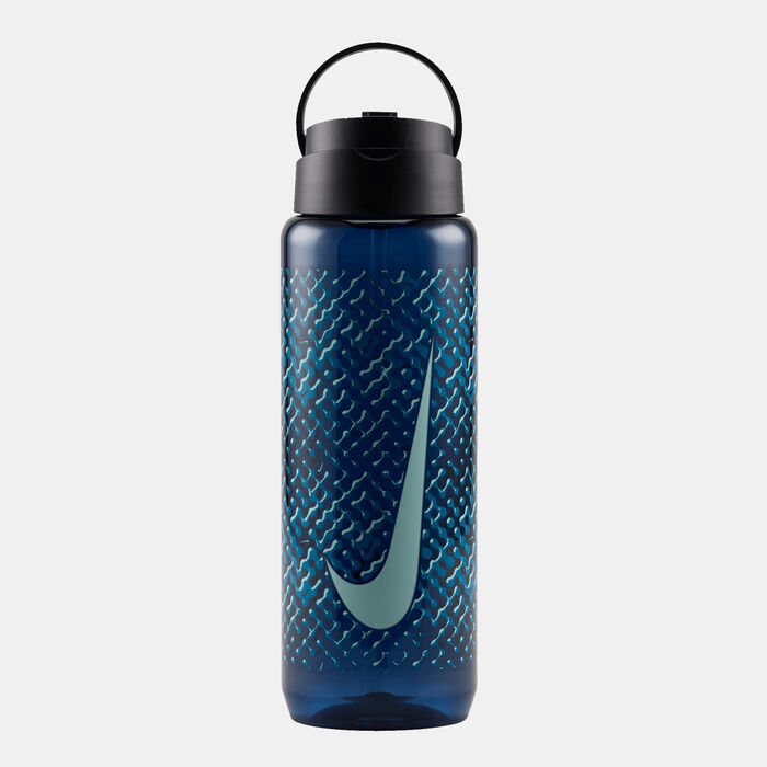 Nike Renew Recharge Straw Water Bottle Blue Nike Renew Recharge Straw Water Bottle Blue image number 1