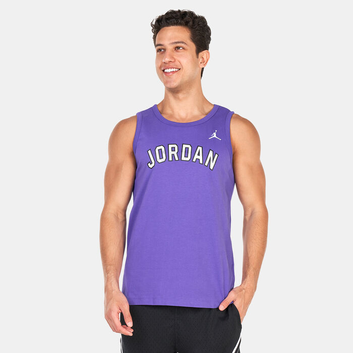 Jordan Men's Sport DNA Graphic Tank Top Purple Jordan Men's Sport DNA Graphic Tank Top Purple image number 0