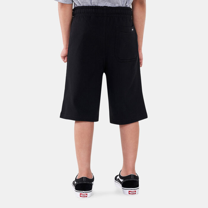 Vans Kids' Logo Repeat Fleece Shorts Black image number 1
