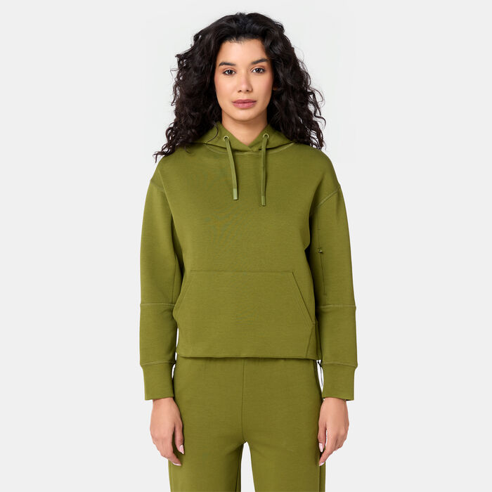 Sun and Sand Sports Women's Boxy Hoodie Green Sun and Sand Sports Women's Boxy Hoodie Green image number 0