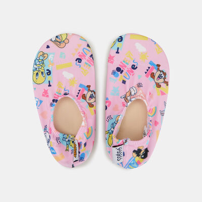 COEGA Kids' Allover Print Pool Beach Shoe Pink COEGA Kids' Allover Print Pool Beach Shoe Pink