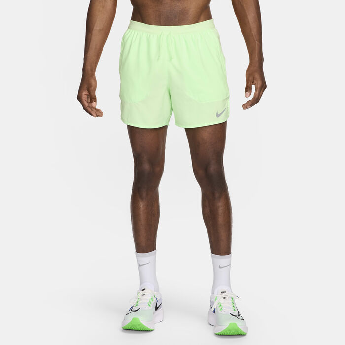 Nike Men's Stride Dri-FIT Running Shorts Green Nike Men's Stride Dri-FIT Running Shorts Green image number 0
