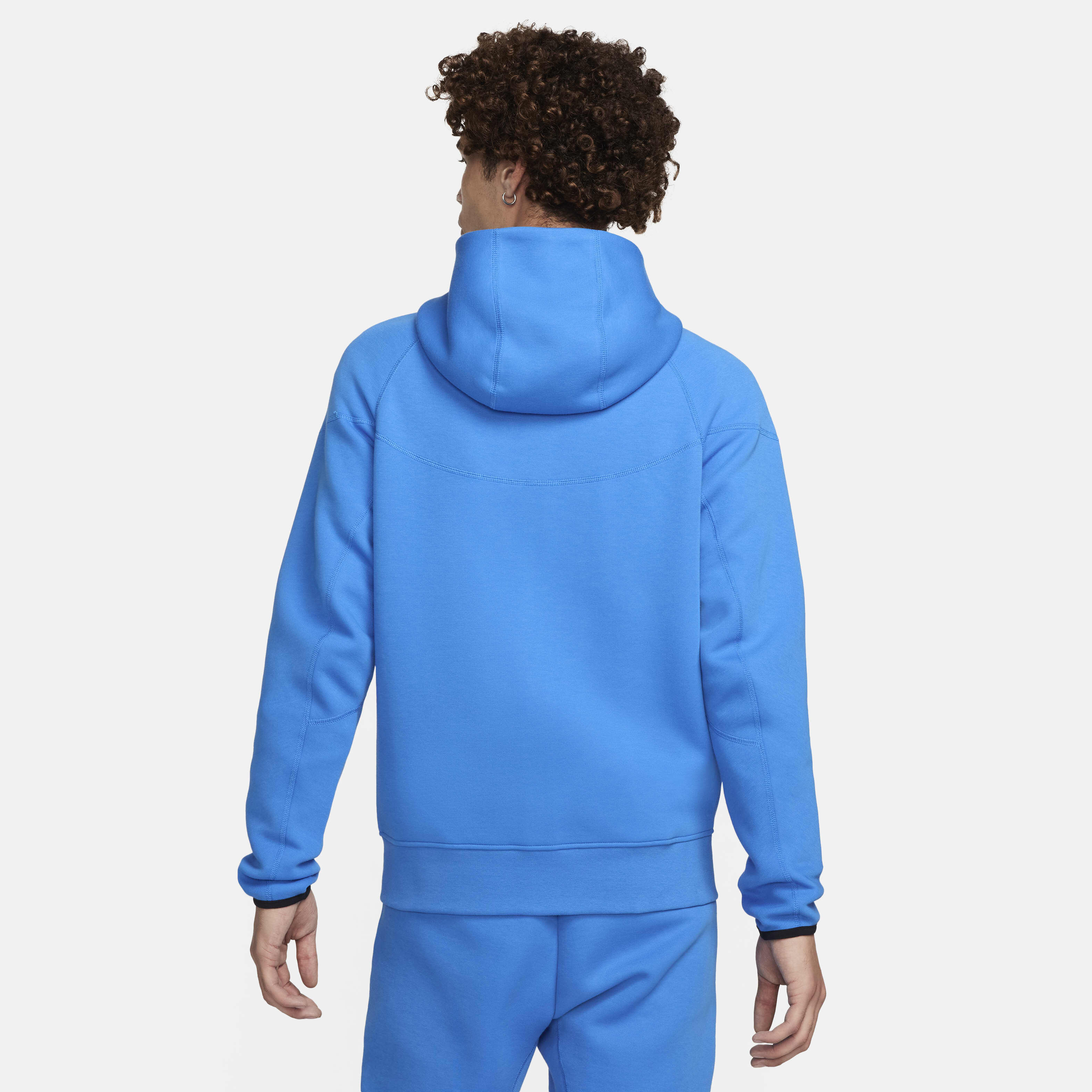 Men s Sportswear Tech Fleece Windrunner Full Zip Hoodie Blue Nike in KSA SSS