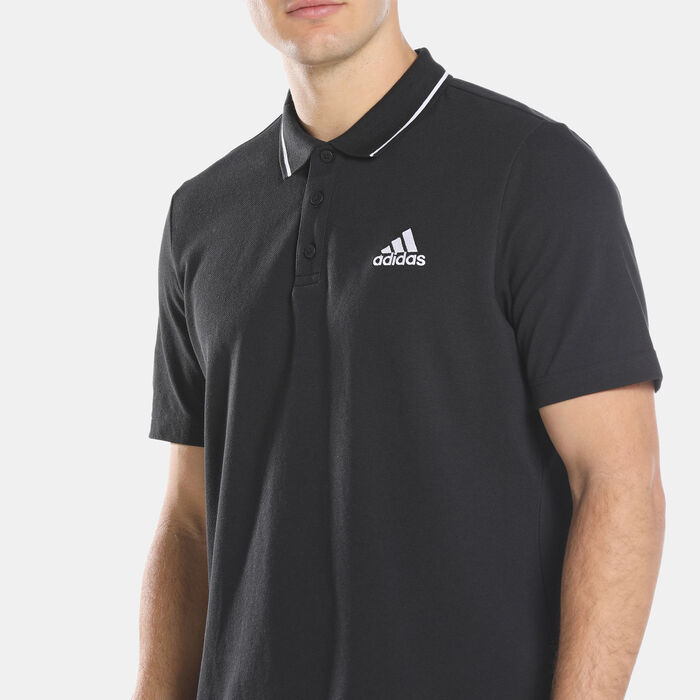 adidas Men's AEROREADY Essentials Piqué Small Logo Polo Shirt 1 in | SSS