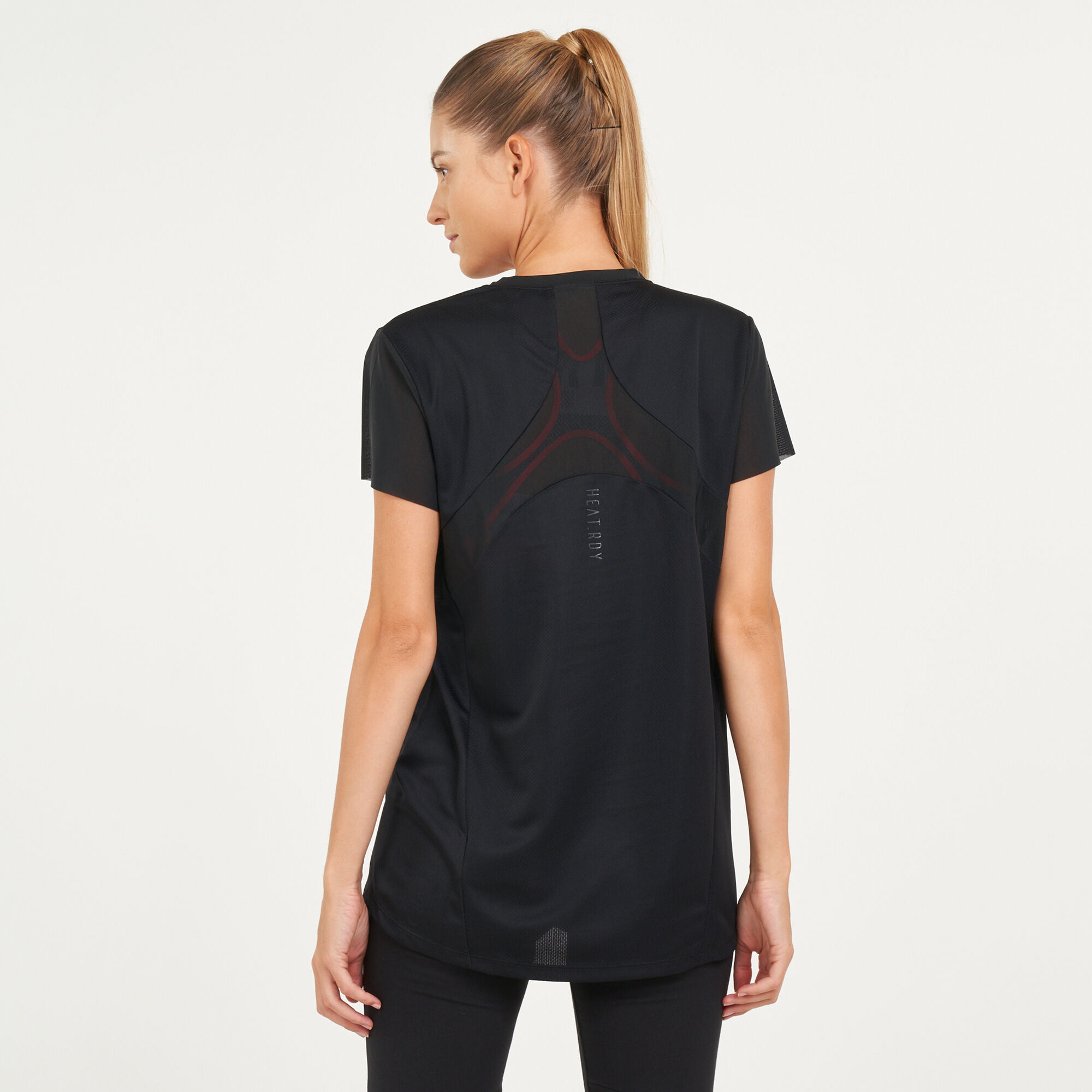 Buy adidas Women s HEAT.RDY Training T Shirt Black in KSA SSS