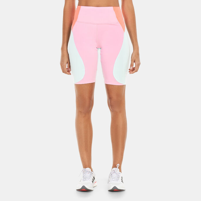 adidas Women's Colourblock Sports Leggings Pink adidas Women's Colourblock Sports Leggings Pink image number 0