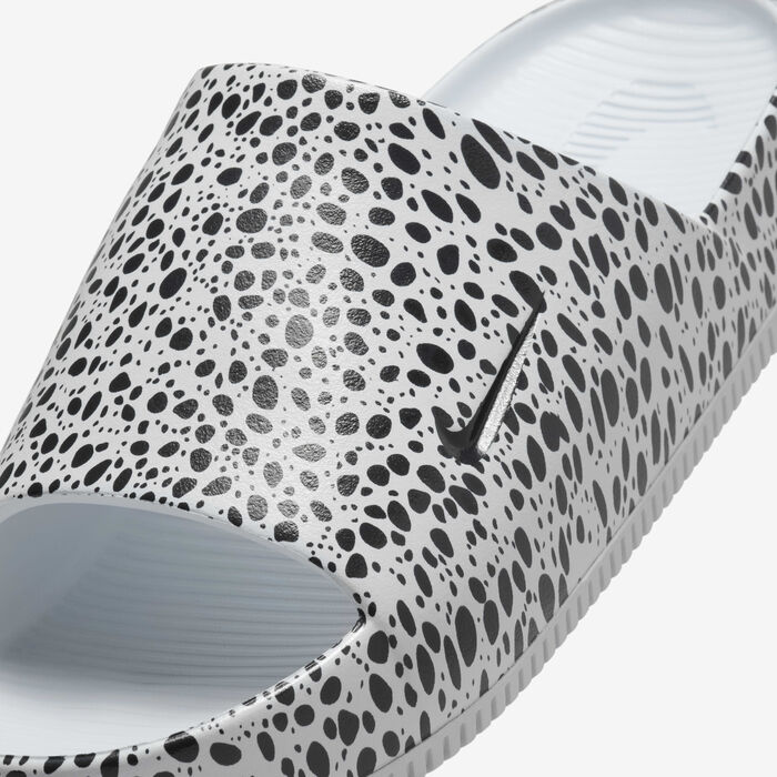 Nike Men's Calm Electric Slides Grey image number 5