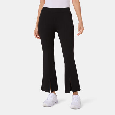 Sun and Sand Sports Women's Kick Flare Leggings Black