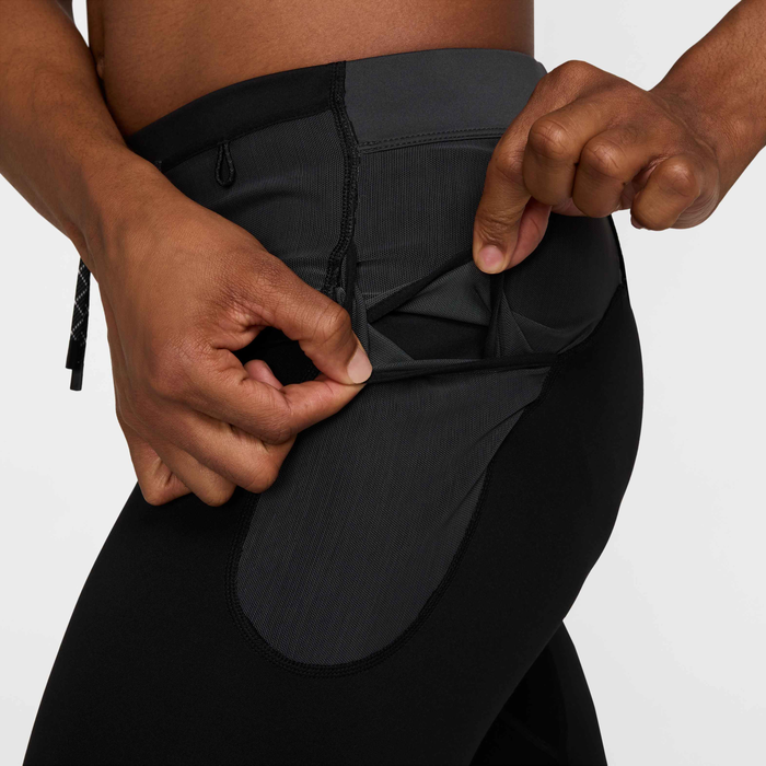 Nike Men's Lava Loops Dri-FIT ADV Running Tights Black image number 5