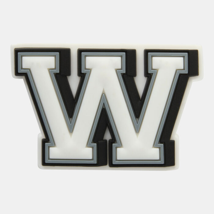 Crocs Letter W Shoe Charm Multi-Color image number 0