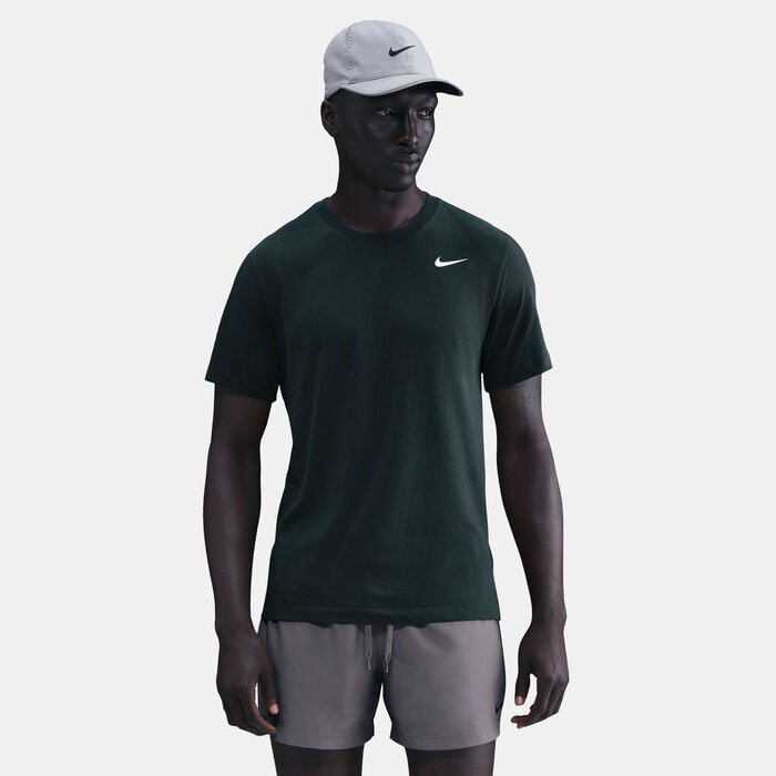 Nike Men's Dri-FIT Training T-Shirt Green Nike Men's Dri-FIT Training T-Shirt Green image number 0