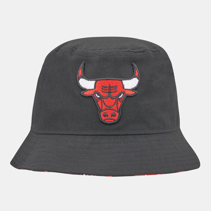 New Era Men's Chicago Bulls Print Infill Bucket Hat Black image number 0