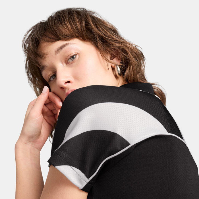 PUMA Women's FUTURE ARCHIVE Football Baby T-Shirt Black PUMA Women's FUTURE ARCHIVE Football Baby T-Shirt Black image number 4