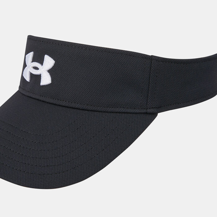 Under Armour Womens UA Blitzing Visor Cap Black Under Armour Womens UA Blitzing Visor Cap Black image number 2