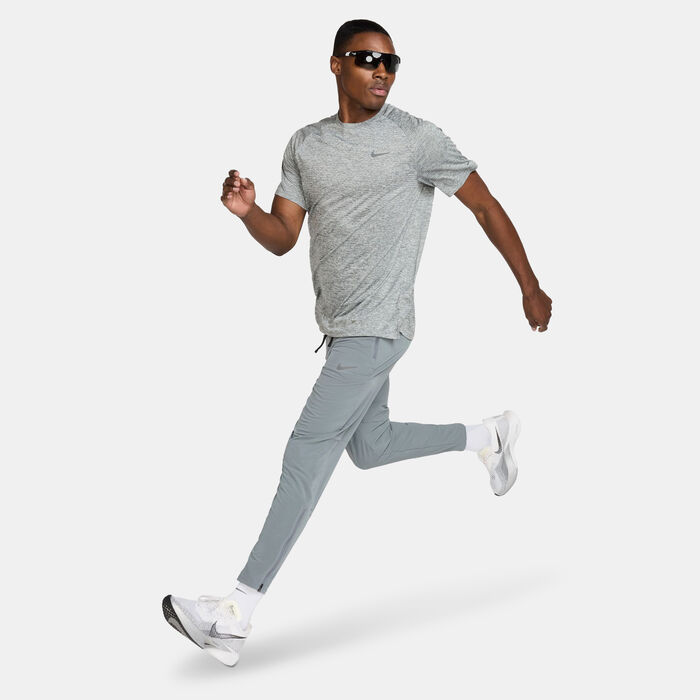 Nike Men's Stride Dri-FIT Woven Running Pants Grey image number 2