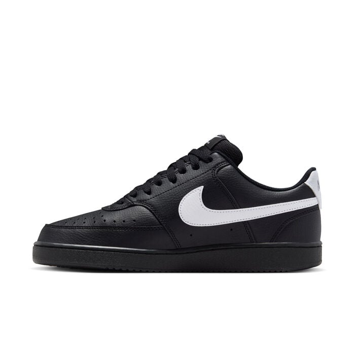 Nike Men's Court Vision Low Shoes Black Nike Men's Court Vision Low Shoes Black image number 2